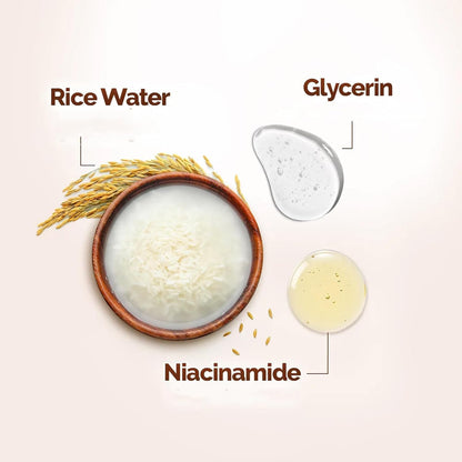 Atriva Rice Bright Night Cream With Rice Water & Niacinamide For Glass-Skin