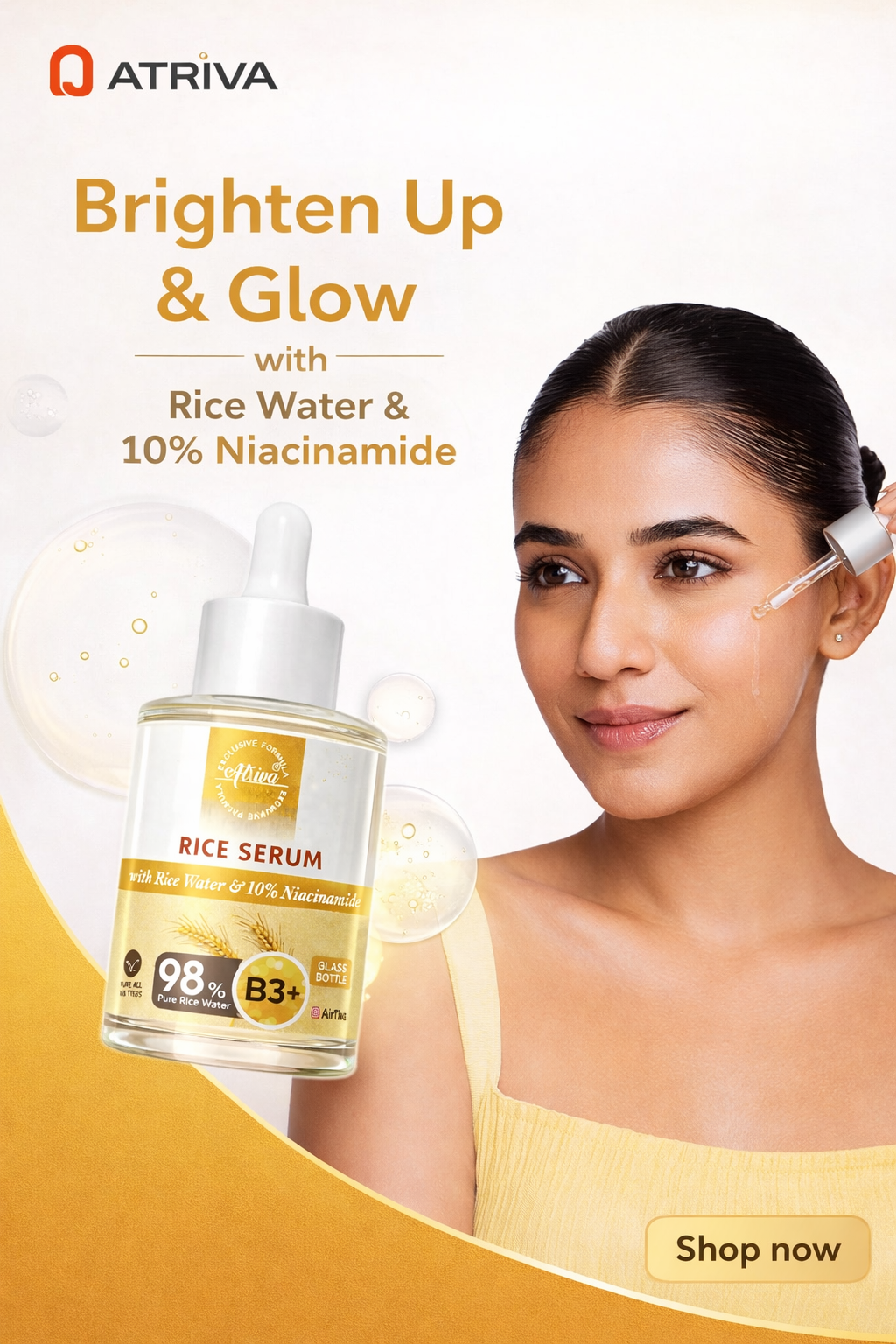 ATRIVA RICE BRIGHTENING SERUM