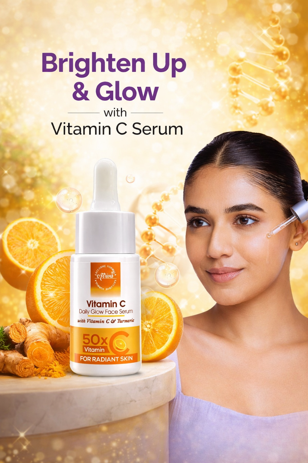 ATRIVA Vitamin-C Daily Glow Face Serum