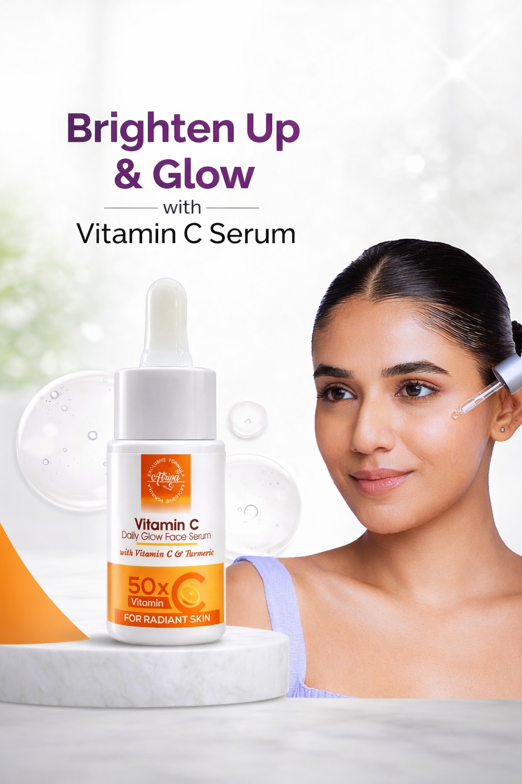 ATRIVA Vitamin-C Daily Glow Face Serum