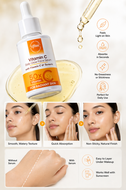 ATRIVA Vitamin-C Daily Glow Face Serum