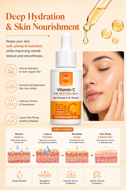 ATRIVA Vitamin-C Daily Glow Face Serum