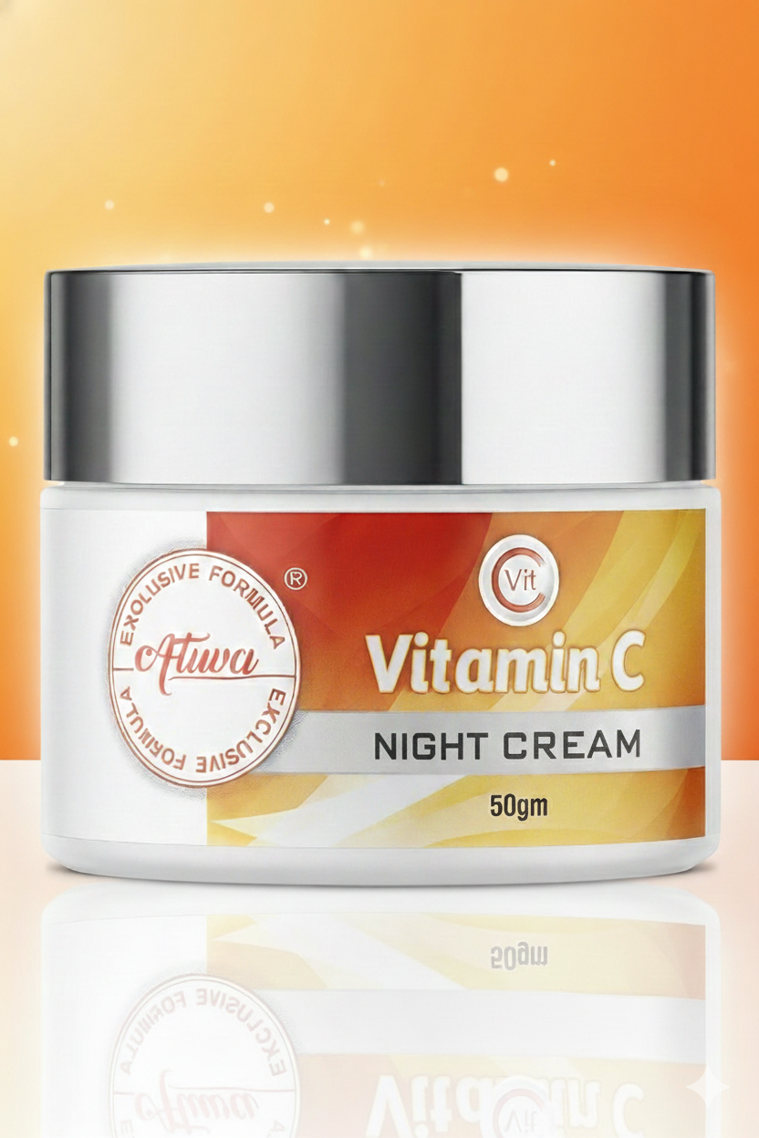 ATRIVA Vitamin C Night Cream – Brightening & Glow CREAM (50GM)