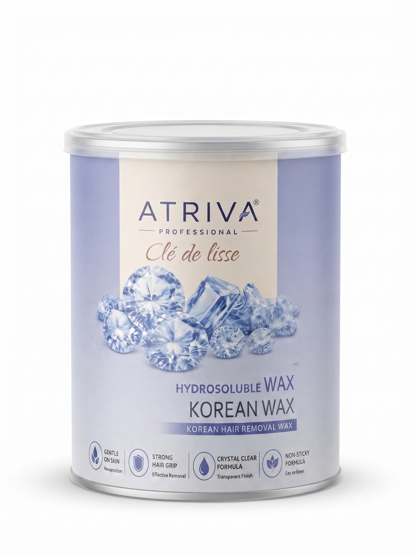 Atriva Professional Korean Hydrosoluble Wax (Cream Wax) – Multi-Area Hair Removal Wax
