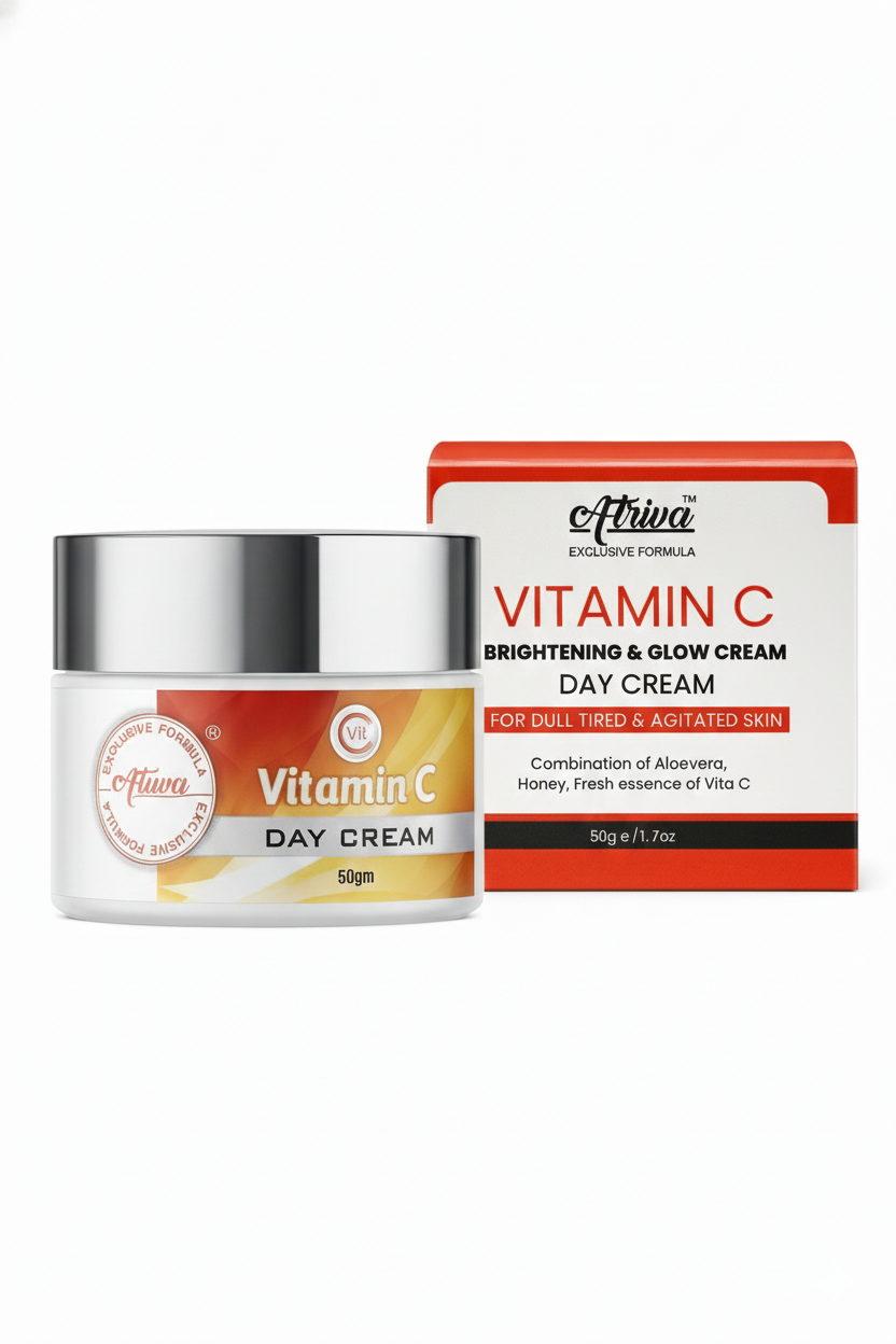ATRIVA Vitamin - C Day Brightening & Glow Cream