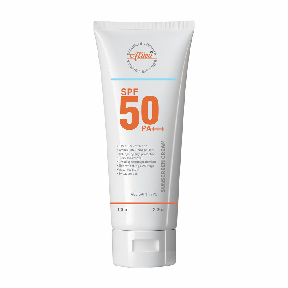 ATRIVA SPF 50 PA+++ Sunscreen Cream